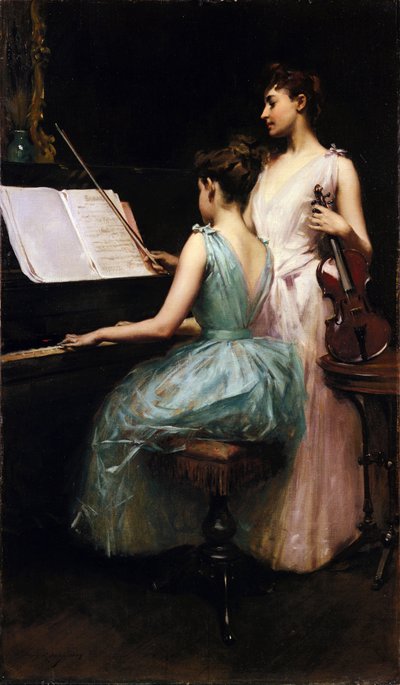 The Sonata by Irving Ramsay Wiles